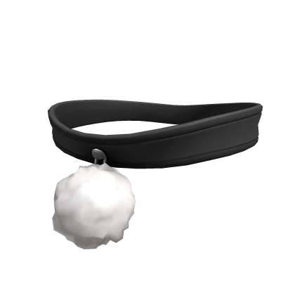 Black Pom Pom Collar/Choker (1.0)