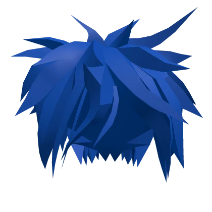 Blue Anime Hair