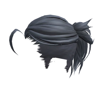 Grey Warrior Bun Hair