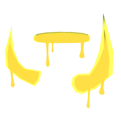 Neon Slime Horns: Yellow