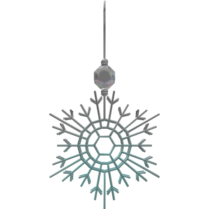 Gradient Snowflake Earrings
