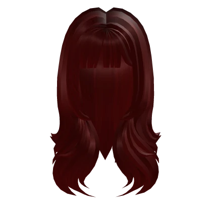 Cute Kawaii Wavy Hair (Red)