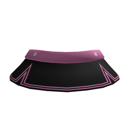 💗Chibi Doll - pink and black cheerleader skirt 