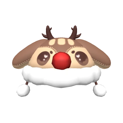 Cute reindeer Christmas beanie 