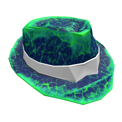 Green Galaxy Fedora