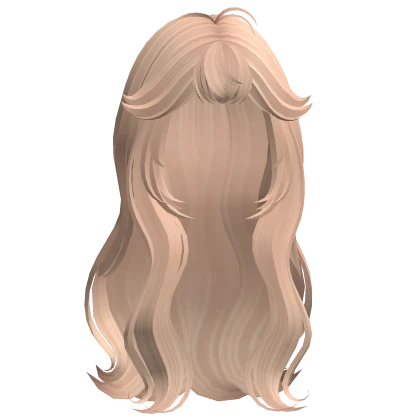 Wavy Anime Layered Grunge Wolfcut (Blonde)