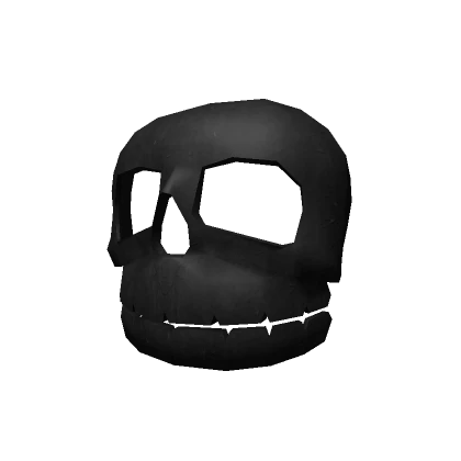 Skull Face Dominus Addon - Textured Black (V2)