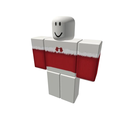 ꒰┊cute matching red christmas santa top with fur