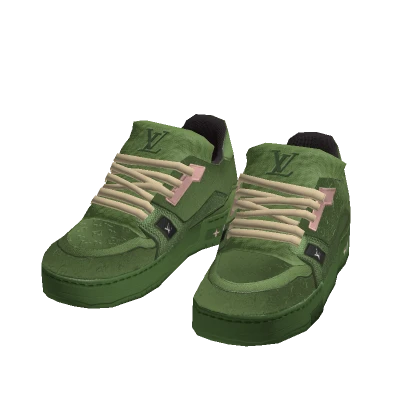 LV Sneaker Trainer x Tyler The Creator ''Green''