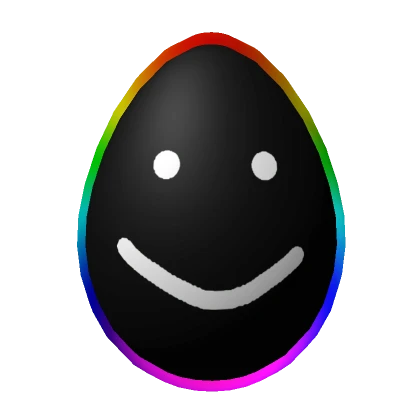 Cartoony Rainbow Noob Egg