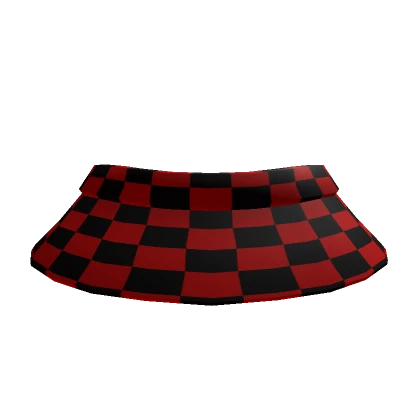 Chibi Doll - Black and Redcheckered print skirt