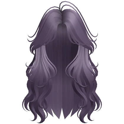 Fluffy Soft Layered Hair (Dark Purple)