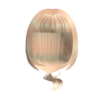 Blonde Short Girl Hair