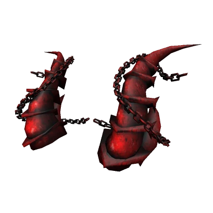 Red Iron Voidbound Horns