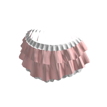 Kawaii Ruffle Mini Skirt Pink