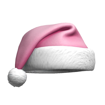 Pink Christmas Santa Hat