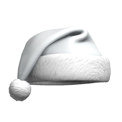 White Christmas Santa Hat