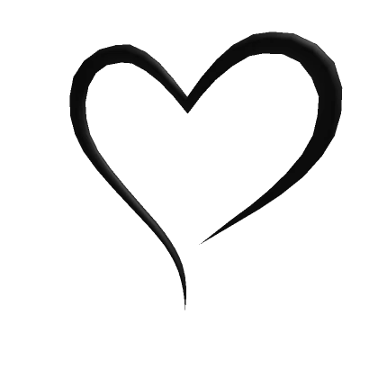 Anime heart black