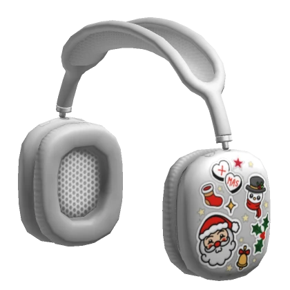 Christmas Stickered Basic Headphones