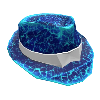 Blue Galaxy Fedora