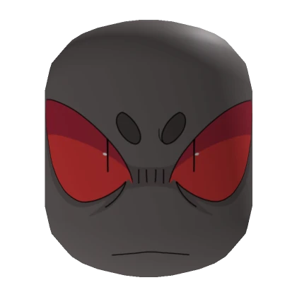 Mad Furry Demon Face [Grey]