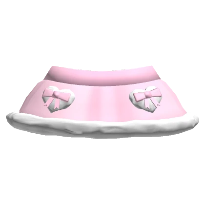 Chibi Doll Pink Pompom Skirt