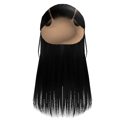 Claw Clip Half Up Half Down Weave In Black