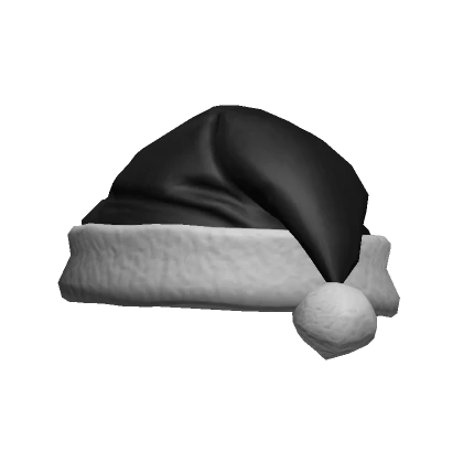 Black Santa Hat