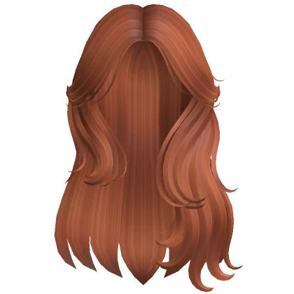 Long Wavy Ginger Hair