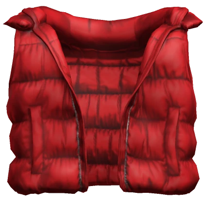 Red Puffer Vest 3.0