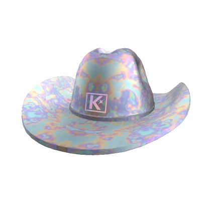 Klossette Holographic Cowboy Hat