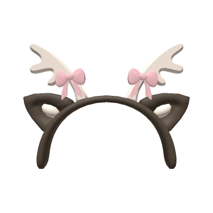 Pink Christmas Reindeer Antlers