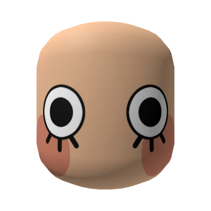 Flushing Stare Mask (Light Orange)