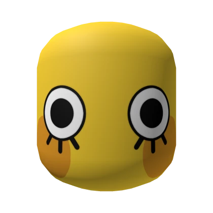 Flushing Stare Mask (Bright Yellow)