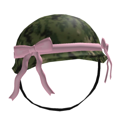 ♡ Cutesy camo pink lace helmet ♡