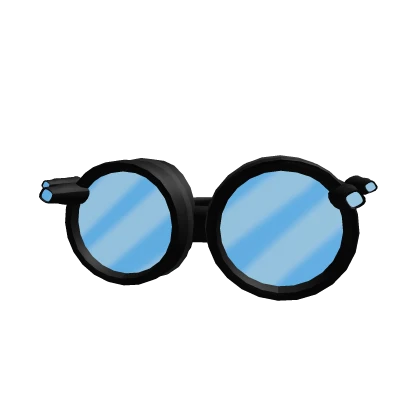 Azure Neon Goggles