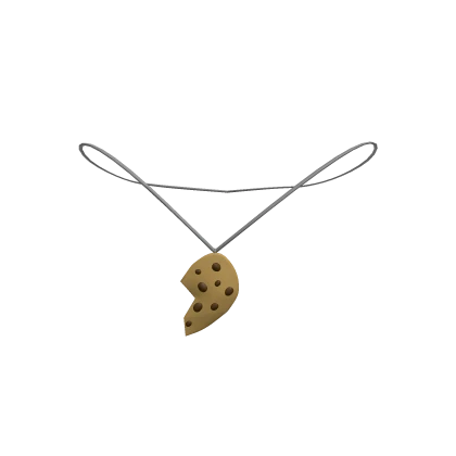 ɞ | (1.0) right heart cookie necklace