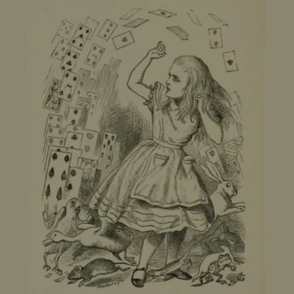 Alice's Adventures in Wonderland (1865) p. 188 PFP