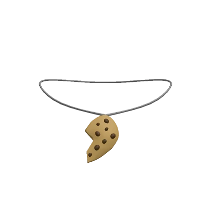 ɞ | (3.0) right heart cookie necklace