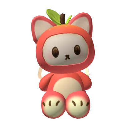 ɞ | (3.0) red apple cat backpack