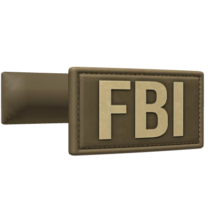 Tan FBI JMP Vest Patches