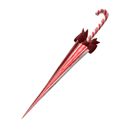 Candy cane umbrella