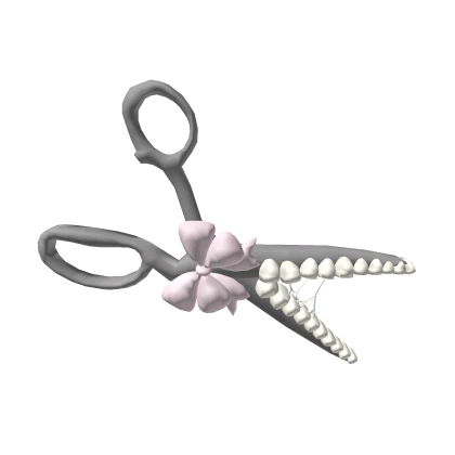 ♡ Cute Teeth Scissors Clip 🦷