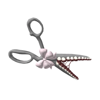 ♡ Bloody Cute Teeth Scissors Clip 🦷🩸