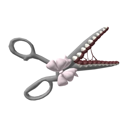 ♡ Cute Bloody Teeth Scissors (mouth) 🦷🩸