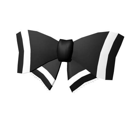 Black Ruffle Ribbon