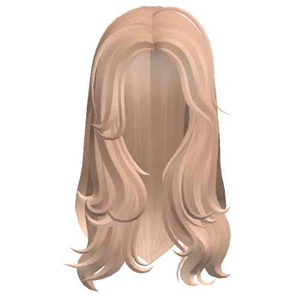 Blonde Long Wavy Hair