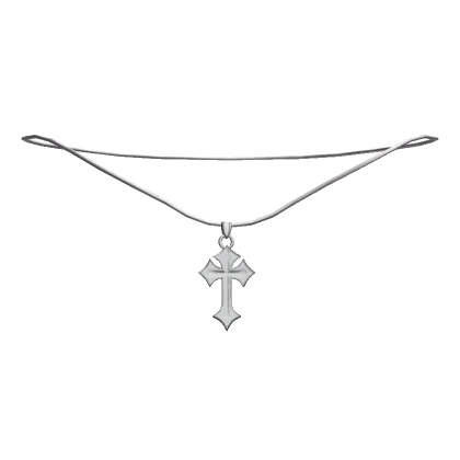 Silver Cross Necklace 1.0