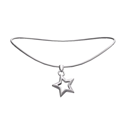 Silver Star Necklace