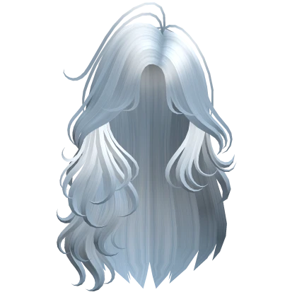 Natural Messy Anime Hair (Blue)